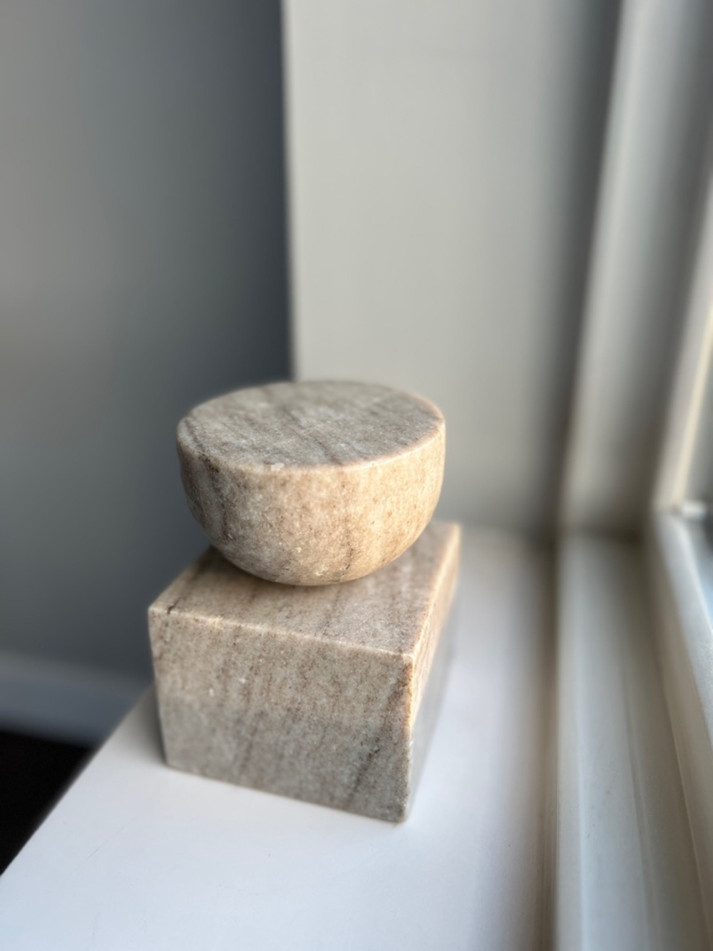Stone Decorative Object Sculpture - Picture 2 of 4